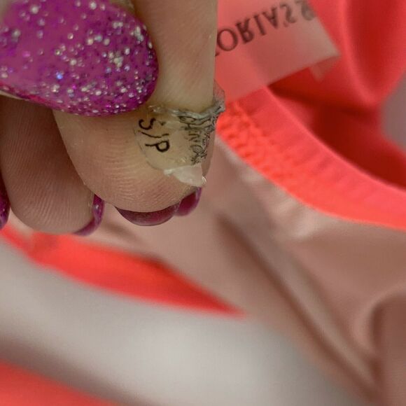 Victorias Secret Swim Pink Bikini Bottom Small - Picture 7 of 7
